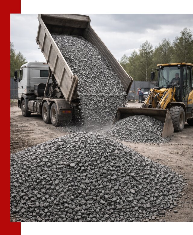 Доставка и продажа щебня гранитного в Каспийске