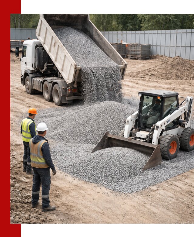 Доставка и продажа гранитного щебня фракции 0-5 в Каспийске