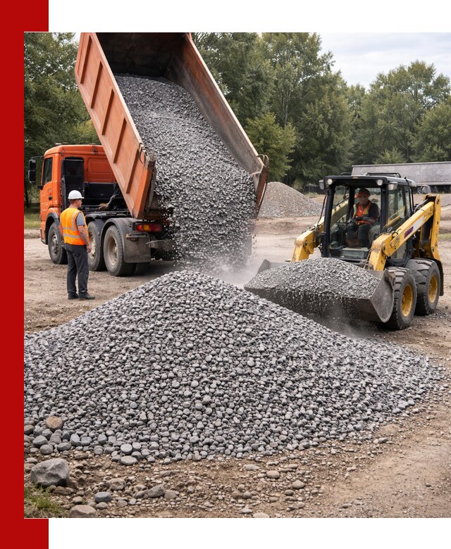 Купить гранитный щебень фракции 5–10 в Каспийске с доставкой