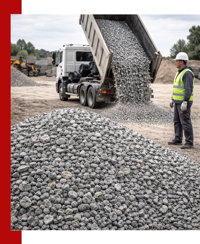 Доставка и продажа гранитного щебня фракции 5-20 в Каспийске