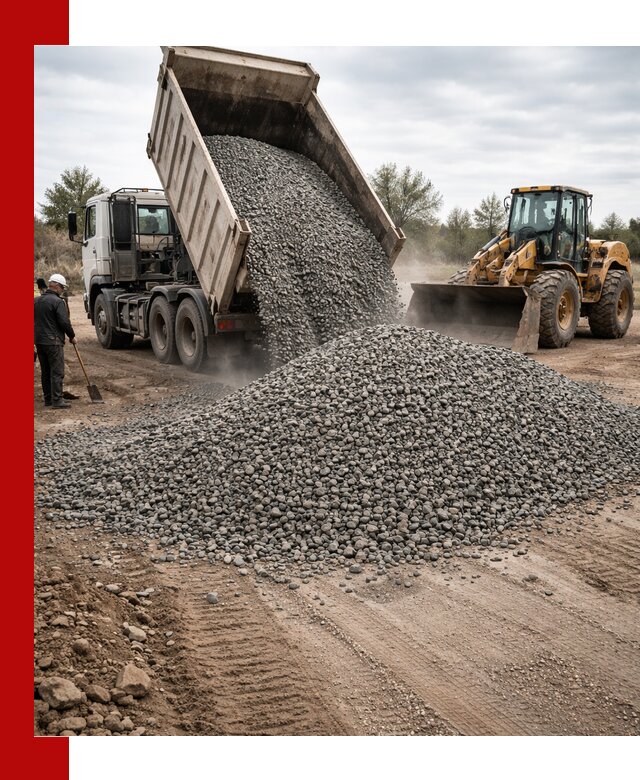 Гранитный щебень фракция 10-20 с доставкой в Каспийске