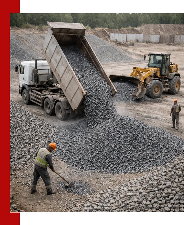 Щебень габбро-диабаз фр. 5-20 с доставкой в Каспийске