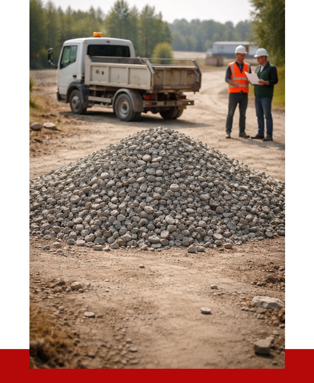 Гравийный щебень фракция 20-40 в Каспийске от 1222 р. | ПРОНЕРУДКсп