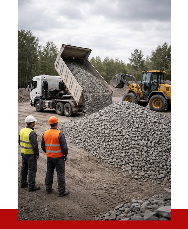 Гравийный щебень фракция 40-70 в Каспийске от 9672р | ПРОНЕРУДКсп