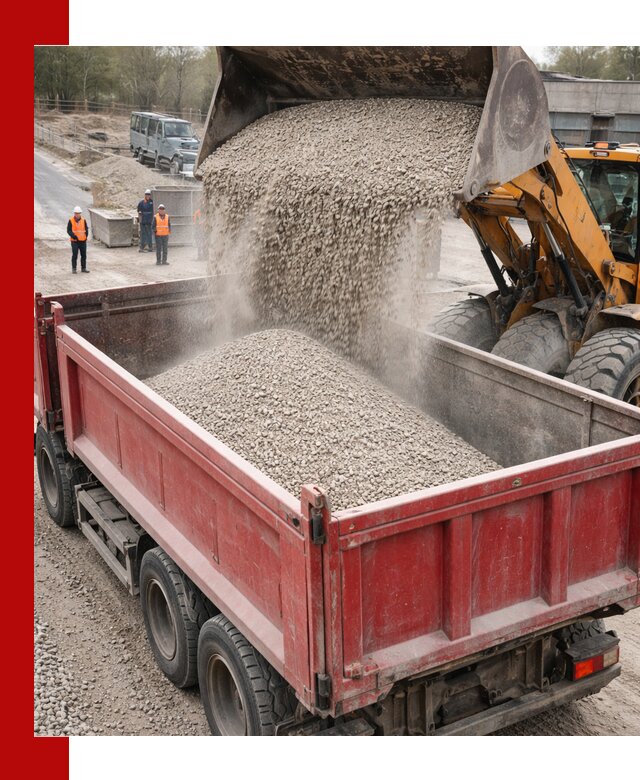 Купить известняковый щебень фракции 0-5 с доставкой в Каспийске