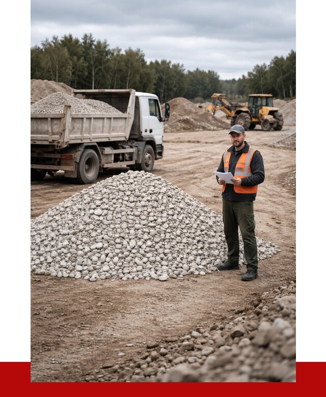 Доломитовый щебень в Каспийске купить от 2240 р., ПРОНЕРУДКсп