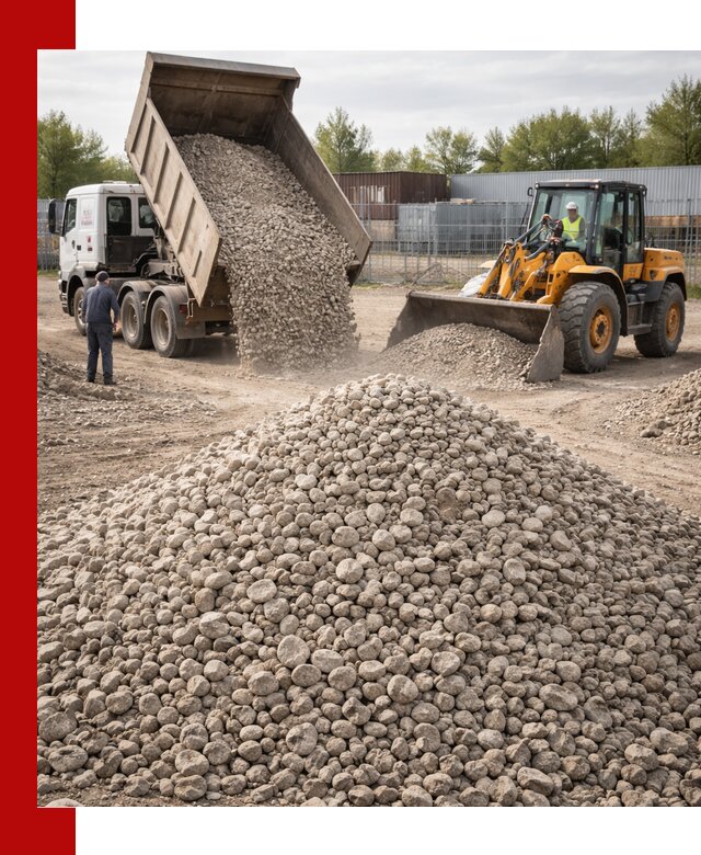 Доломитовый щебень фракции 20–41 с доставкой в Каспийске