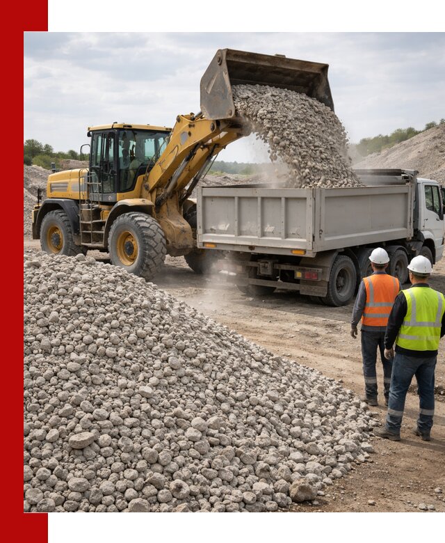 Доломитовый щебень фракция 40–71 доставка и продажа в Каспийске