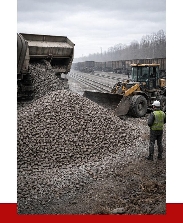 Купить железнодорожный щебень в Каспийске от 2851 р. | ПРОНЕРУДКсп