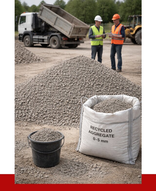 Вторичный щебень фракция 0-5 в Каспийске от 1629 р. ПРОНЕРУДКсп