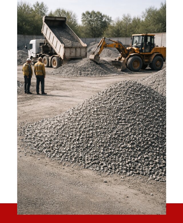 Вторичный щебень фр. 5-20 в Каспийске от 1629 р. - ПРОНЕРУДКсп