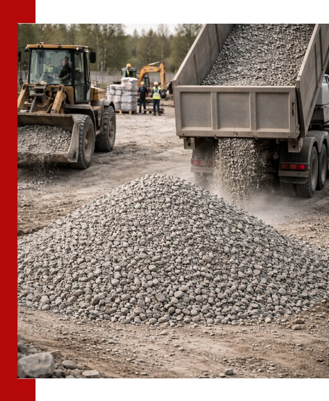 Вторичный щебень фракции 5-20 в Каспийске — доставка и продажа крупнотоннажно