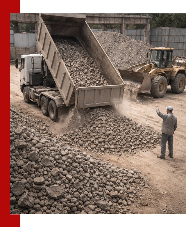 Вторичный щебень фракция 20-40 с доставкой в Каспийске