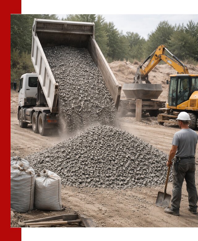 Доставка и продажа бетонного щебня в Каспийске