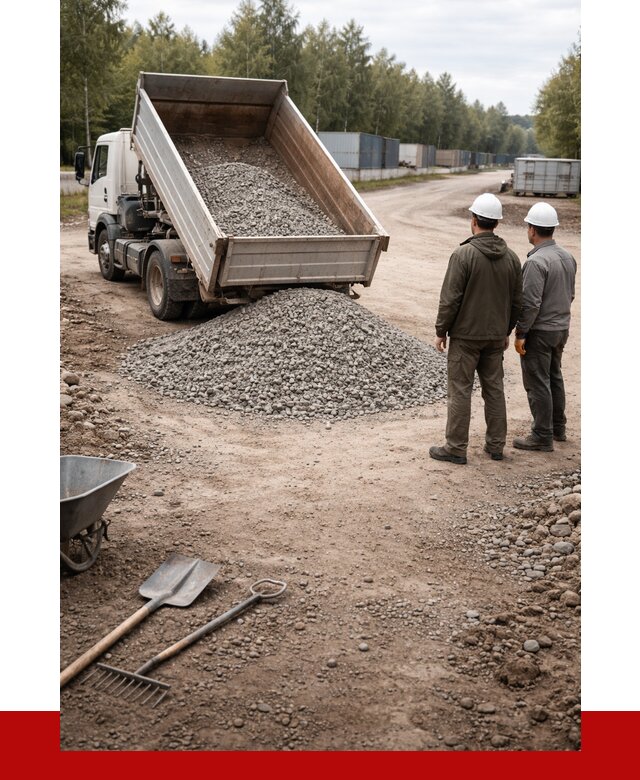 Бетонный щебень фракция 5-20 в Каспийске от 3258 р., ПРОНЕРУДКсп