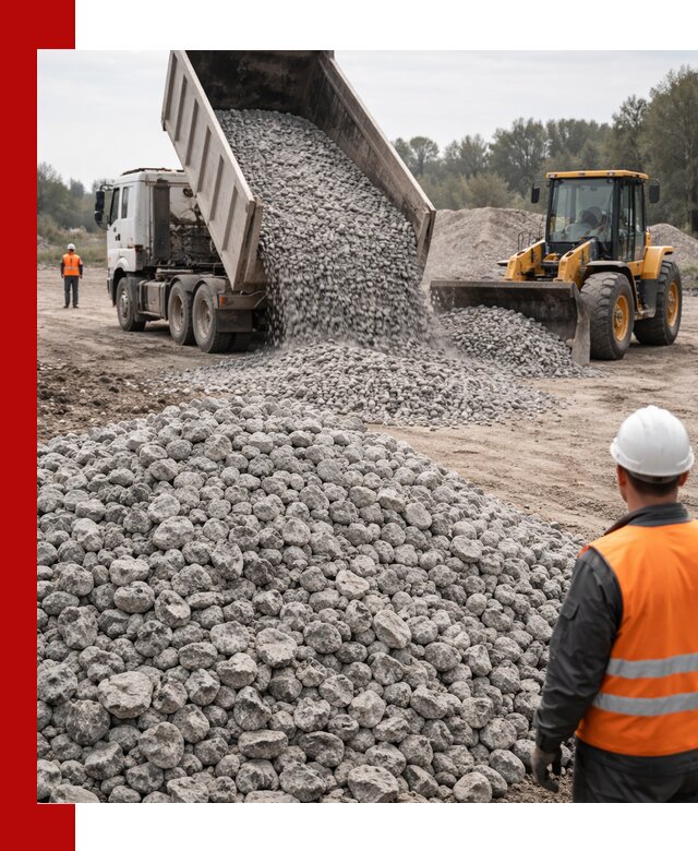 Доставка бетонного щебня фракции 20-40 в Каспийске