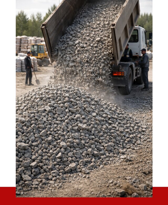 Бетонный щебень фракция 40-70 в Каспийске от 1833 р. ПРОНЕРУДКсп