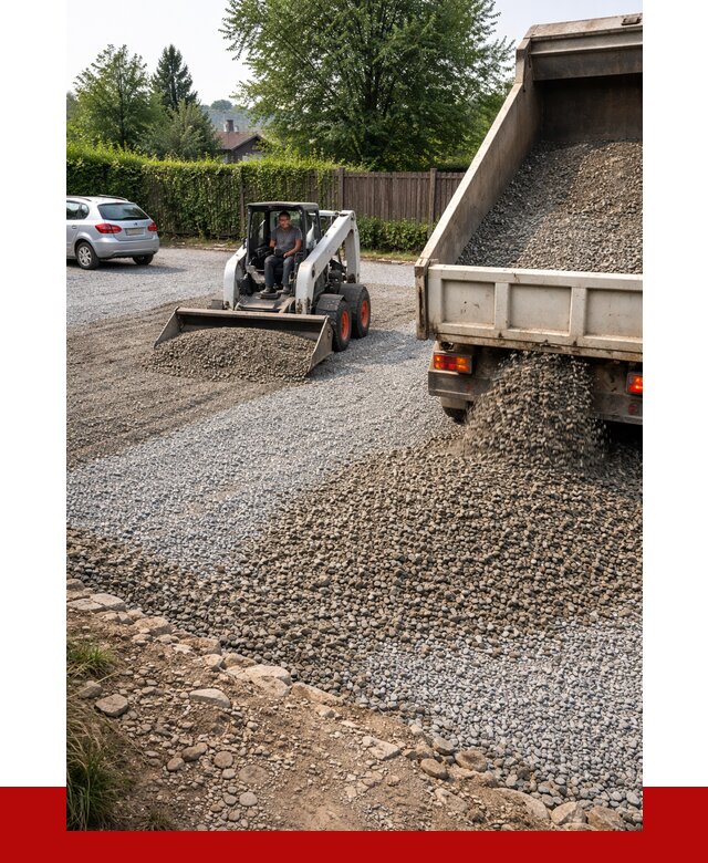 Щебень для парковки в Каспийске с доставкой от 1222 р.| ПРОНЕРУДКсп