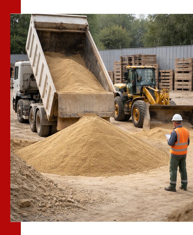 Доставка карьерного мелкозернистого песка в Каспийске