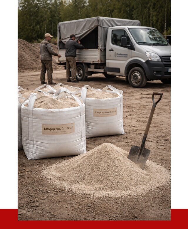 Кварцевый песок для пескоструя в Каспийске от 4581 р. | ПРОНЕРУДКсп