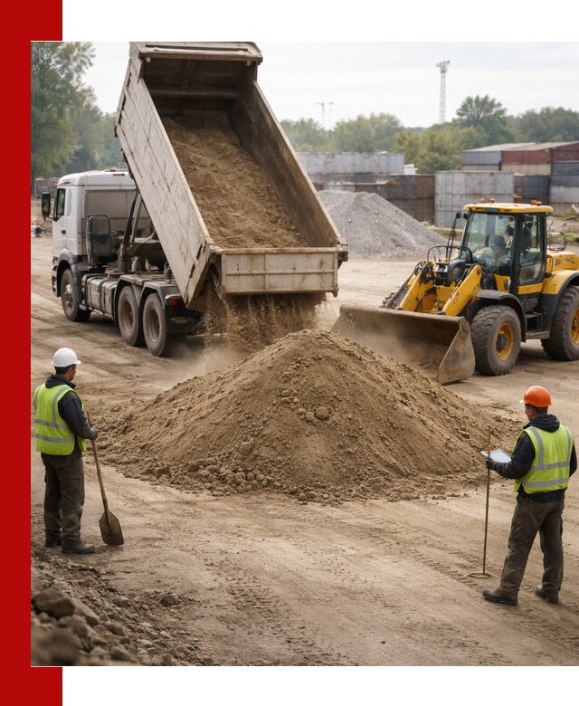 Доставка и продажа пескогрунта оптом и в розницу в Каспийске