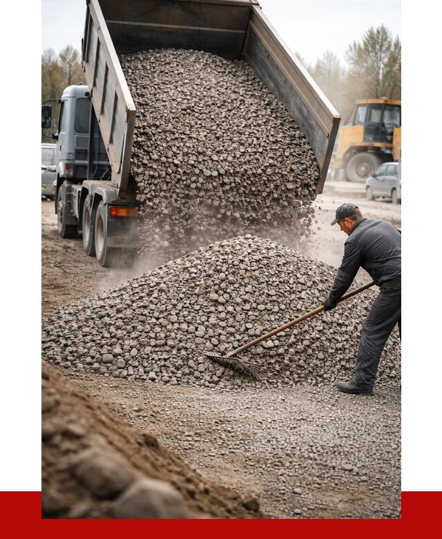 Гравий фракция 20-40 в Каспийске от 2545 р. доставка | ПРОНЕРУДКсп