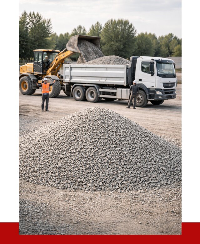 Купить мытый гравий в Каспийске от 3563 р, доставка ПРОНЕРУДКсп