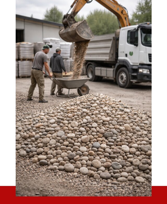 Галька декоративная в Каспийске от 3258 р. за куб | ПРОНЕРУДКсп