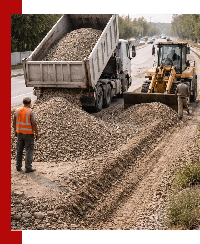 Опгс для устройства дорог и подсыпки в Каспийске