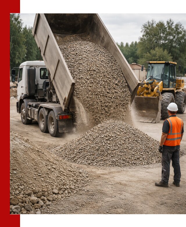 Доставка щпс в Каспийске — щебеночно-песчаная смесь под заборы и дорожки