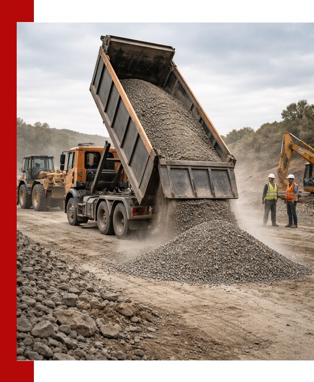 Щебёночно-песчаная смесь ЩПС С1 с доставкой в Каспийске