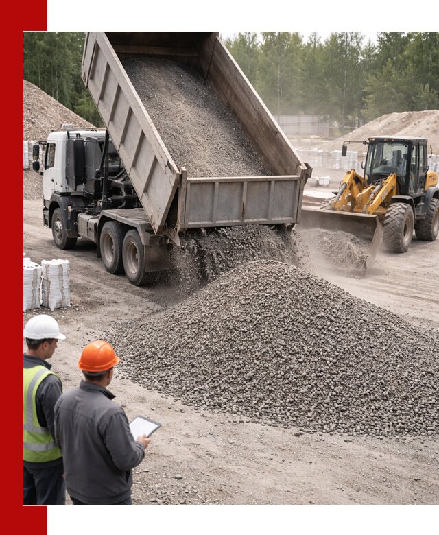 Доставка и продажа гранитного отсева 0-10 в Каспийске