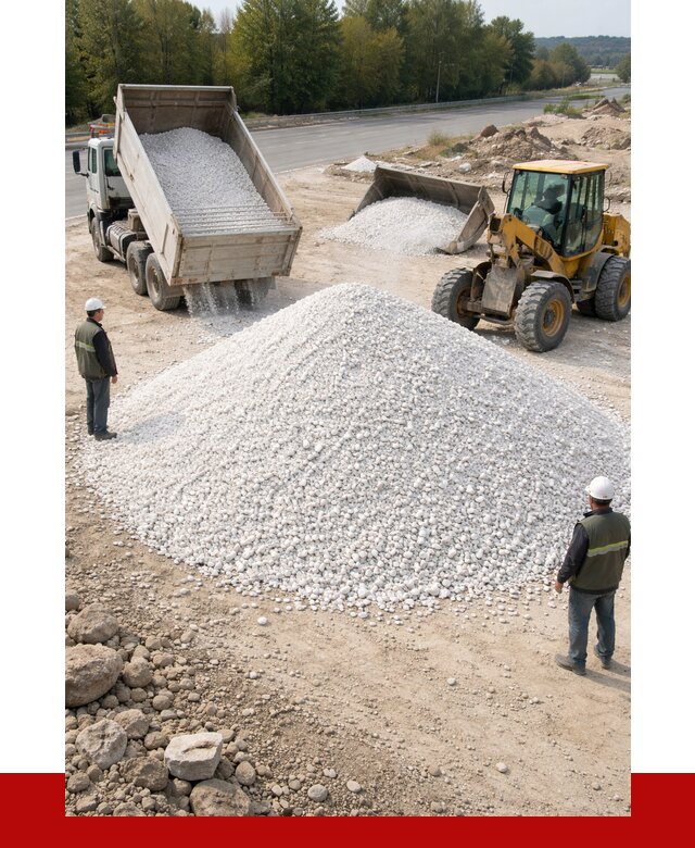 Белая мраморная крошка в Каспийске от 4276 р. с доставкой | ПРОНЕРУДКсп