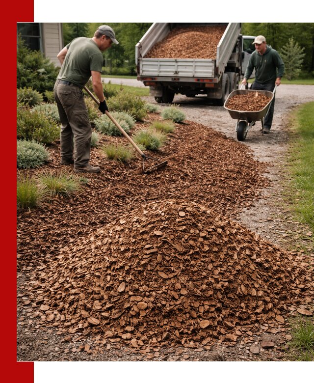 Крошка для мульчирования с доставкой в Каспийске