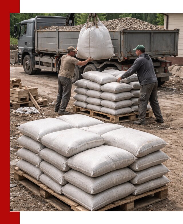 Керамзит в мешках с доставкой в Каспийске от компании-поставщика