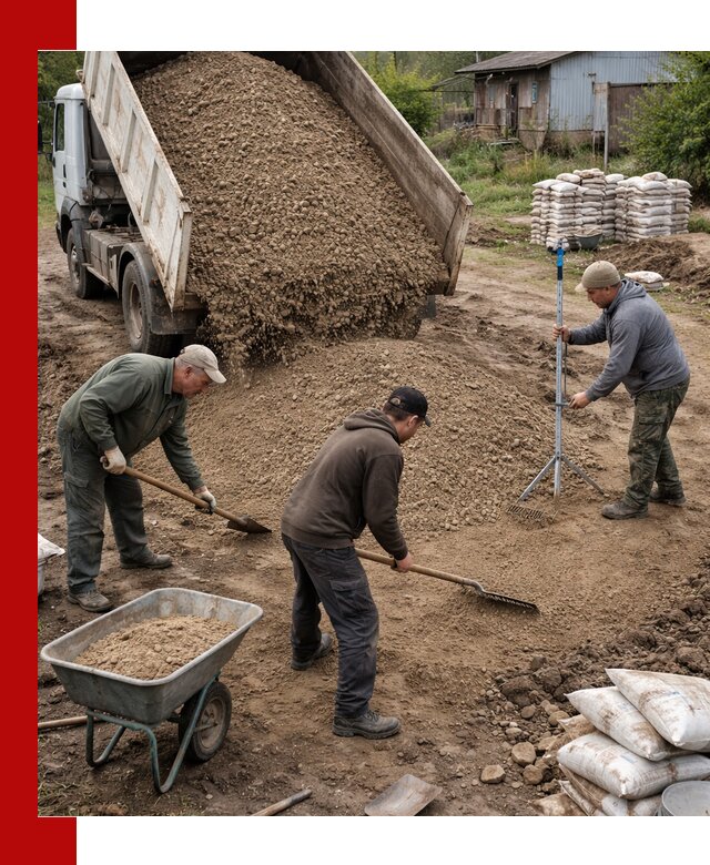 Керамзитовый песок с доставкой в Каспийске оптом и в розницу