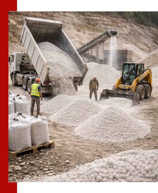 Доставка перлита в Каспийске для тепло-, звуко- и гидроизоляции