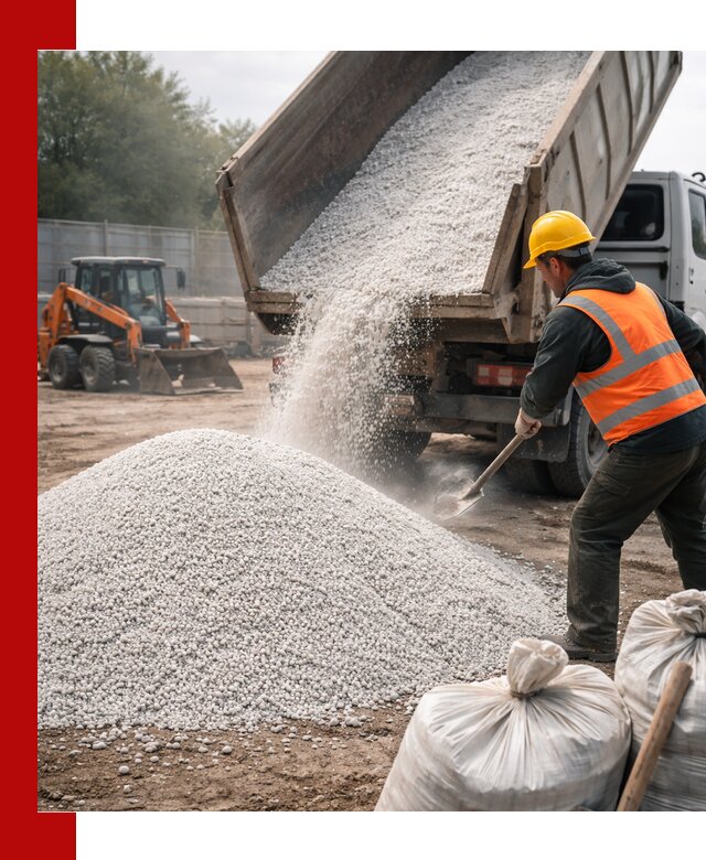 Доставка перлита вспученного в Каспийске оптом и в розницу