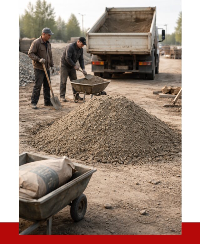 Цементно-песчаная смесь М150 в Каспийске от 4785 р. | ПРОНЕРУДКсп