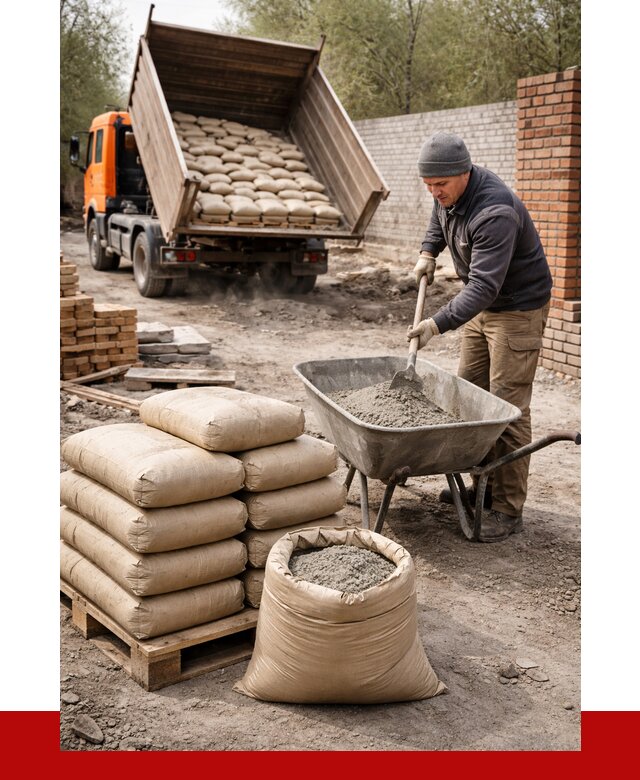 Купить сухую смесь для кладки в Каспийске от 1222 р. | ПРОНЕРУДКсп