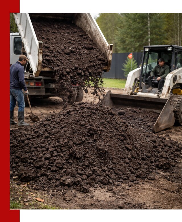 Плодородный грунт с доставкой в Каспийске для садов и огородов