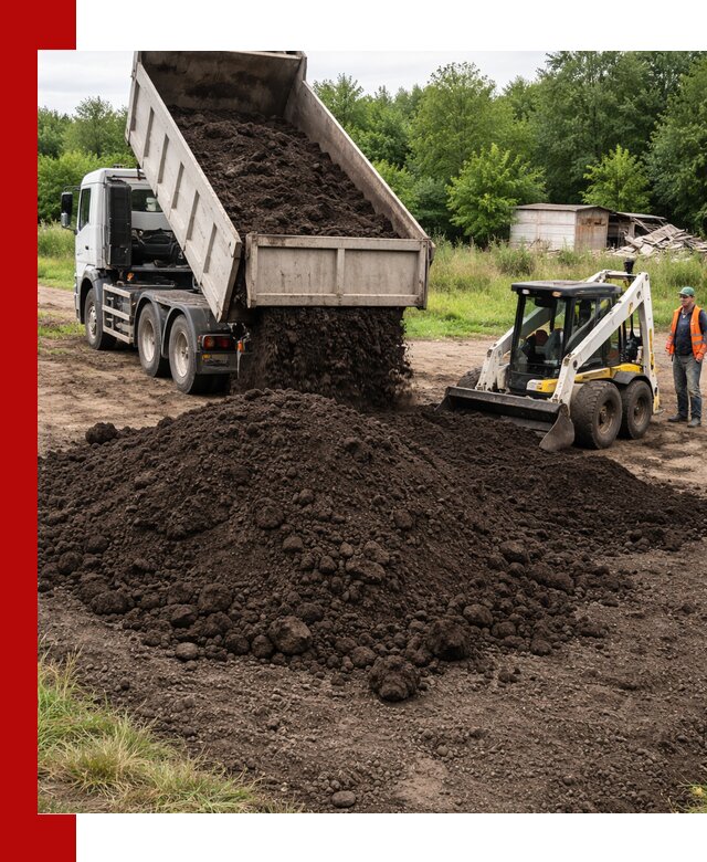 Поставка плодородной земли с доставкой самосвалом в Каспийске