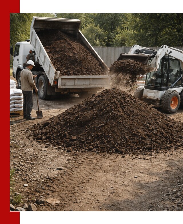 Доставка растительного грунта в Каспийске от производителя оптом и в розницу