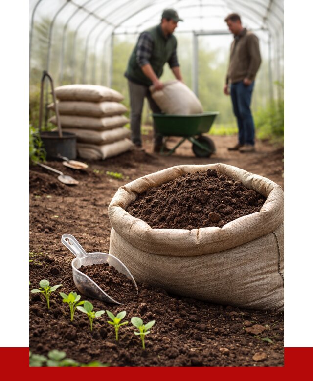 Грунт для теплицы в Каспийске с доставкой от 1527 р. | ПРОНЕРУДКсп