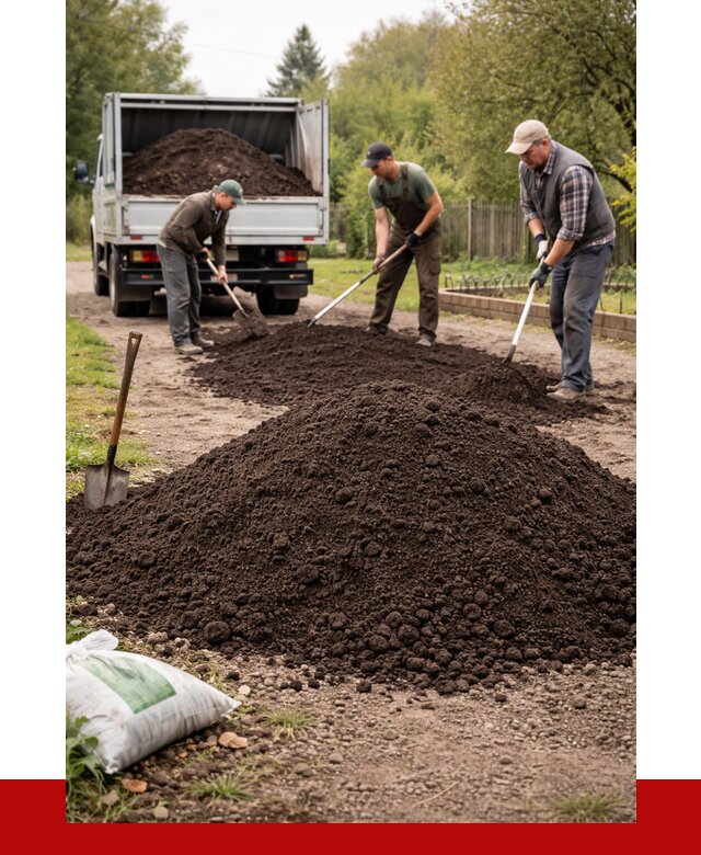 Купить землю для огорода в Каспийске от 3258 р./куб | ПРОНЕРУДКсп