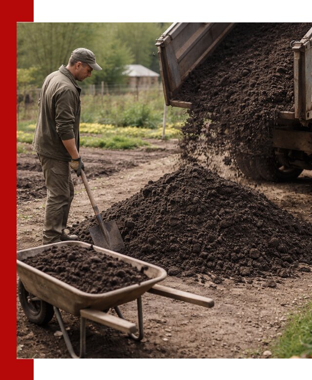 Доставка качественной земли для огорода в Каспийске