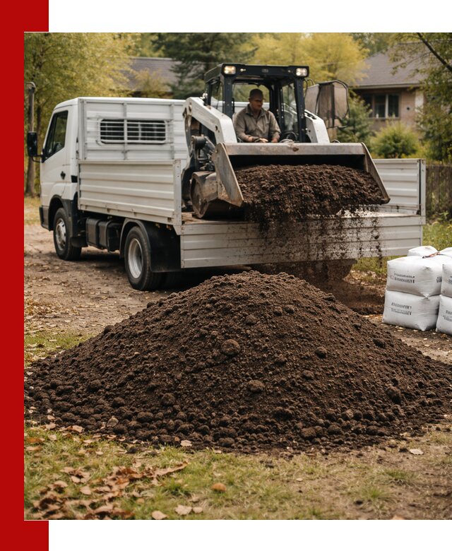 Доставка садовой земли в больших объёмах в Каспийске