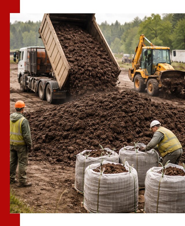 Доставка нейтрального торфа в Каспийске оптом и в розницу