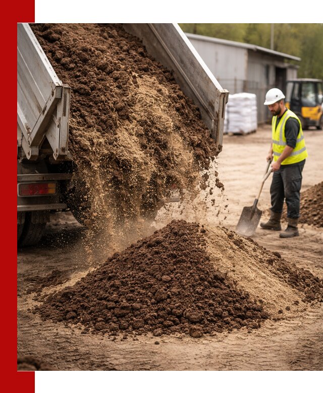 Доставка торфо-песчаной смеси в Каспийске для строительства и озеленения
