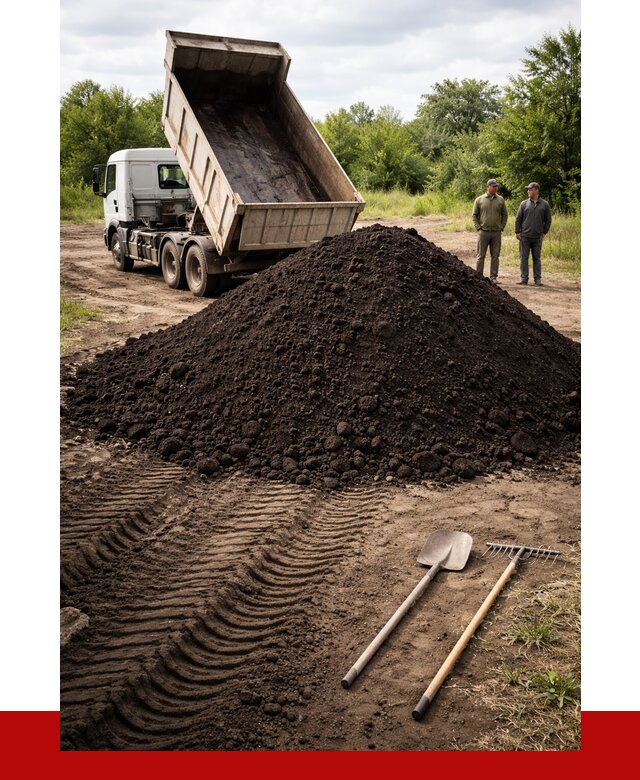 Купить чернозем навалом в Каспийске от 1222 р. за куб | ПРОНЕРУДКсп
